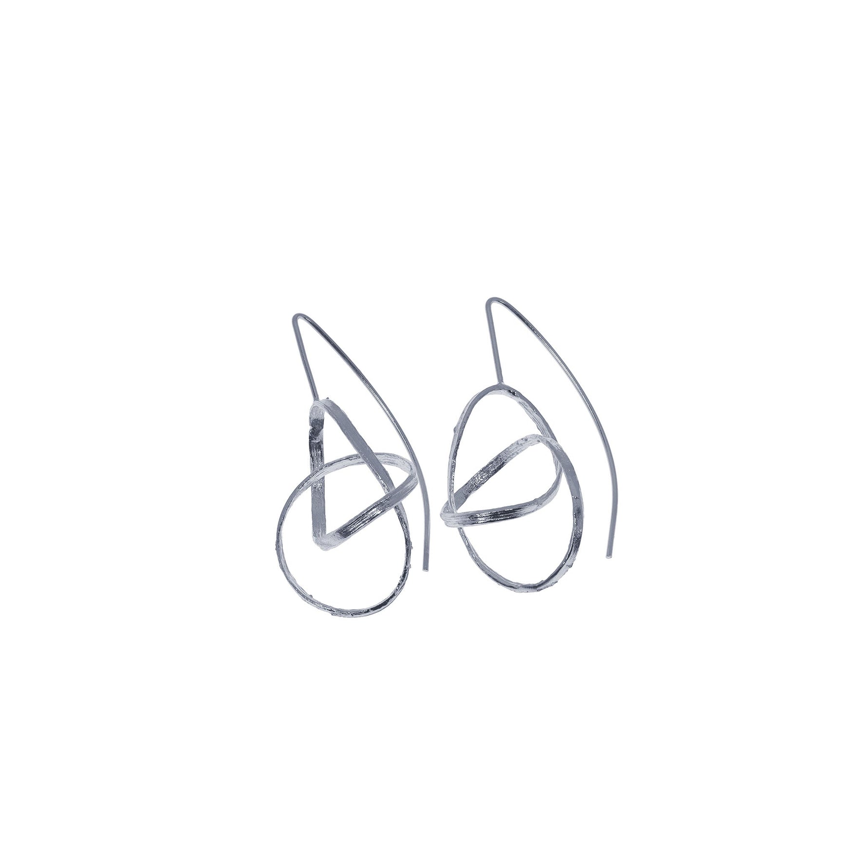 Infinity Pendientes gancho grandes